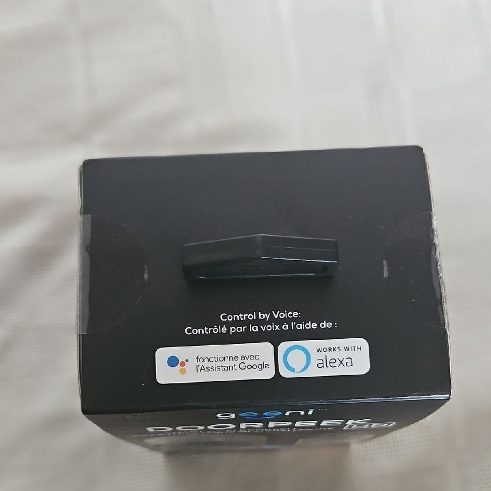 HOST PICK Geeni Doorpeek Smart Wi-Fi Doorbell - Black - Picture 8 of 16